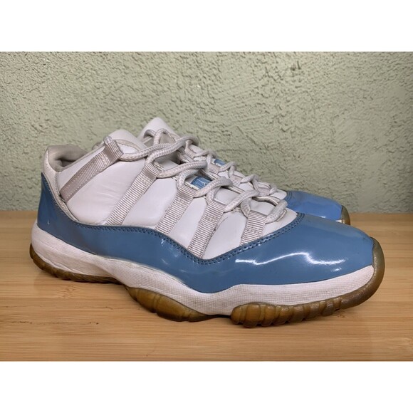 Nike Other - 2001 Nike Air Jordan XI‎ 11 Retro Low WHITE COLUMBIA BLUE Space Jams Sz 10.5